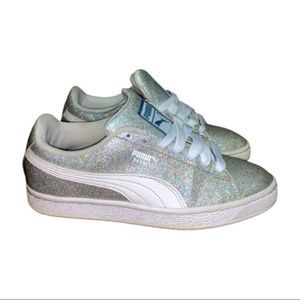 glitter puma trainers